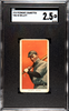 1910 T206 Ed Willett Piedmont 350 SGC 2.5 front of card