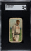 1909 T206 Harry Niles Sweet Caporal 150 SGC 1 front of card