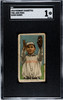 1910 T206 Jake Stahl Glove Shows Piedmont 350 SGC 1 front of card