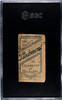 1910 T206 Jake Stahl Glove Shows Piedmont 350 SGC 1 back of card