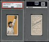 1910 T206 Jimmy Slagle Piedmont 350 PSA A front and back of card