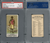 1886 N16 Allen & Ginter Nubia Natives in Costume PSA 6(OC) front and back of card
