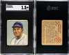 1950 Bowman George Kell #8 SGC 1.5 front and back of card