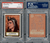 1952 Topps Look 'N See Cleopatra #44 PSA 4 front and back of card