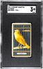 1910 T42 Piedmont Cigarettes Canary Bird Type 1 Bird Series SGC 3 front of card
