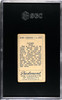 1910 T42 Piedmont Cigarettes Canary Bird Type 1 Bird Series SGC 3 back of card