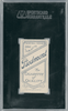 1910 T206 Chief Myers Batting Piedmont 350 SGC 3 Back of card
