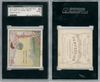 1910 T97 Why is a Kiss Like a Rumour? Riddle Series SGC 2 front and back of card