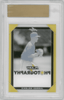 2018 Leaf Flash Photography Jared Kelenic #1/1 Proof Clear Gold back of card