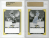 2018 Leaf Flash Photography Jared Kelenic #1/1 Proof Clear Gold front and back of card