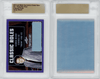 2019 Leaf Metal Pop Century George Wendt (NORM) 1/1 Proof Purple front and back of card