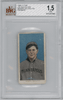 1910 T206 Lee Quillin printed Quillen Piedmont 350 Factory No. 25 BVG 1.5 front