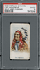 1910 American Caramel Co. E49 Left Hand Bear Wild West PSA 2 front of card 1910 American Caramel Co. E49 Left Hand Bear Wild West PSA 2 front of card
