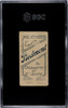 1910 T206 Jim Stephens Piedmont 350 SGC 1 back of card