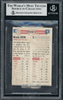 1955 Topps Russ Kemmerer & Monte Irvin On Card Autograph of Russ Kemmerer #3 BVG A back of card