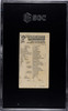 1890 N21 Allen & Ginter Camel 50 Quadrupeds SGC 1 back of card