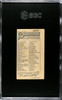 1890 N21 Allen & Ginter Chamois 50 Quadrupeds SGC 1 back of card