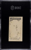 1890 N21 Allen & Ginter Deer 50 Quadrupeds SGC 1 back of card