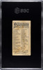 1890 N21 Allen & Ginter Llama 50 Quadrupeds SGC 1 back of card