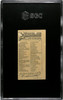 1890 N21 Allen & Ginter Monkey 50 Quadrupeds SGC 1.5 back of card