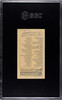 1890 N21 Allen & Ginter Opossum 50 Quadrupeds SGC 6.5 back of card