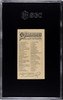 1890 N21 Allen & Ginter Walrus 50 Quadrupeds SGC 4.5 back of card
