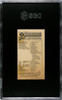 1890 N21 Allen & Ginter Hyena 50 Quadrupeds SGC 1 back of card