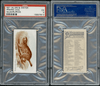 1890 N21 Allen & Ginter Prairie Dog 50 Quadrupeds PSA 5 front and back of card