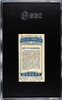1908 Ogden's Cigarettes Bob Fitzsimmons #34 Puglists & Wrestlers SGC 5 back of card