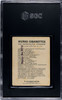 1910 T51 Murad Cigarettes Armour College College Series SGC 2 back of card