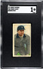 1911 T206 Tommy Leach Bending Over Sweet Caporal 350-460 SGC 1 front of card
