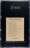 1911 T51 Murad Cigarettes Ohio State Baseball College Series SGC 2 back of card