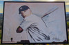 1952 Berk Ross Mickey Mantle print