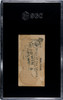 1890 N163 Goodwin & Co. Old Judge Maltese Dogs of the World SGC 1 back of card