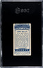1908 Ogden's Cigarettes Jimmy Mellor #19 Pugilists & Wrestlers SGC 3.5 back of card