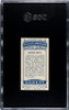 1908 Ogden's Cigarettes Peter Gotz #40 Pugilists & Wrestlers SGC 4.5 back of card