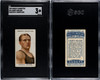 1909 Ogden's Cigarettes Lauritz Neilsen #70 Pugilists & Wrestlers SGC 3 front and back of card