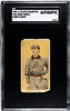 1909 T206 Harry Howell Hand at Waist Tolstoi SGC A front of card