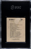 1910 T51 Murad Cigarettes Rutgers College College Series SGC 1 back of card