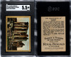 1911 T99 Royal Bengals Cigars Erechtheum at Athens Sights and Scenes SGC 5.5 front and back of card