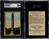 1911 T99 Royal Bengals Cigars The Obelisk Sights and Scenes SGC 5 front and back of card