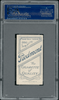 1909-11 T206 Fred Burchell Piedmont 350 PSA 4.5 Back of card