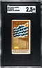 1887 N9 Allen & Ginter Uruguay Flags of All Nations SGC 2.5 front of card