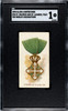 1890 N30 Allen & Ginter St. Maurice and St. Lazarus, Italy The World's Decorations SGC 1 front of card