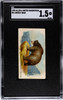 1890 N21 Allen & Ginter Grizzly Bear 50 Quadrupeds SGC 1.5 front of card
