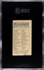 1890 N21 Allen & Ginter Grizzly Bear 50 Quadrupeds SGC 1.5 Back of card