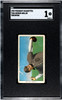 1909 T206 George Mullin Throwing, Horizontal Piedmont 150 SGC 1 front of card