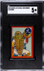 1949 Karuta JK 33 E Catcher Small Red Border SGC 5 front of card