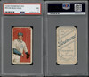 1910 T206 Pryor McElveen Piedmont 350 PSA 1 front and back of card