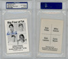 Bob Feller On-Card Auto PSA A front and back of card